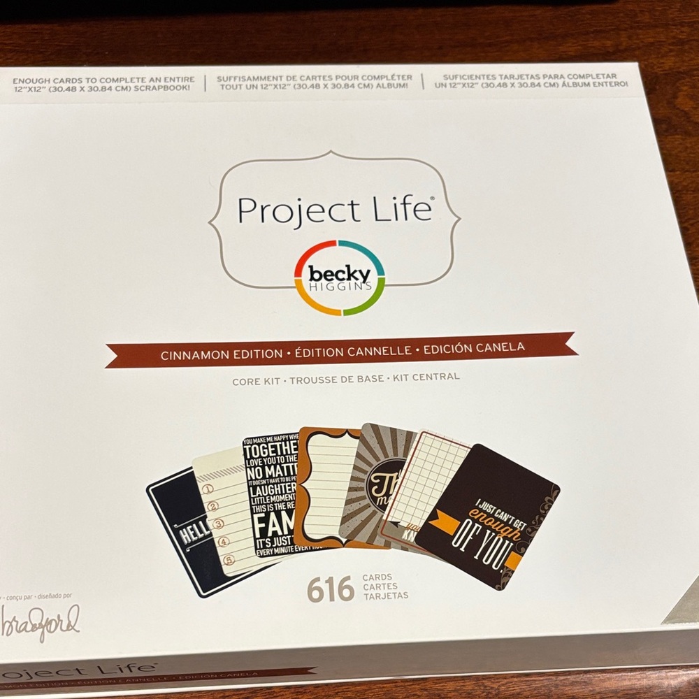 Becky Higgins Project Life Cinnamon Edition Core Kit